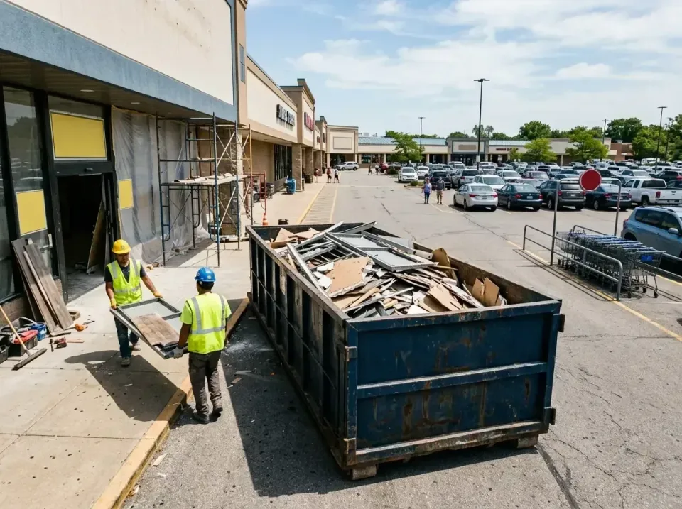 retail-store-renovation-debris-003 — frequently asked questions, Roll-off Dumpster Rentals in Mineral Point, WI